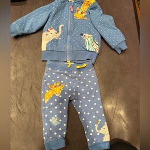 Baby Boden Sweatshirt/ Pants Baby Outfit